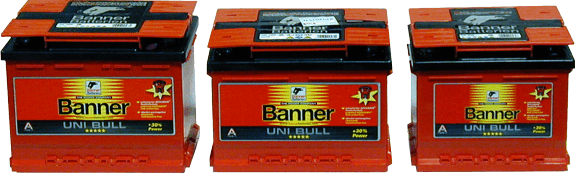 Banner Uni Bull akkumultor