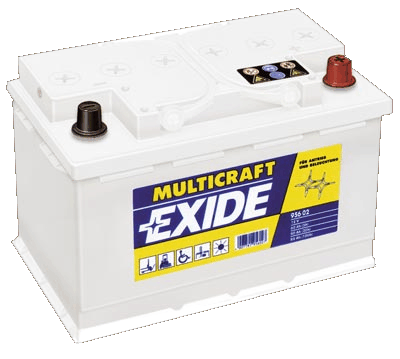 Exide meghajt akkumultor As-Ca rcslemezzel